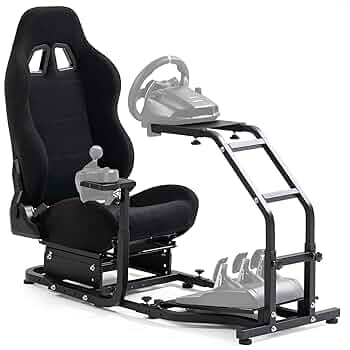 プレイシートエボリューション コックピット ハンコンスタンド Amazon.co.jp: MINNEER Racing Cockpitトブラックシート調整可能